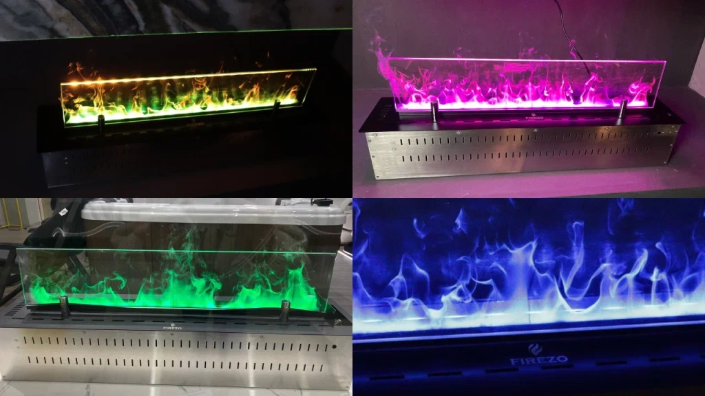 Разноцветные паровые биокамины Firezo паровые биокамины от Firezo