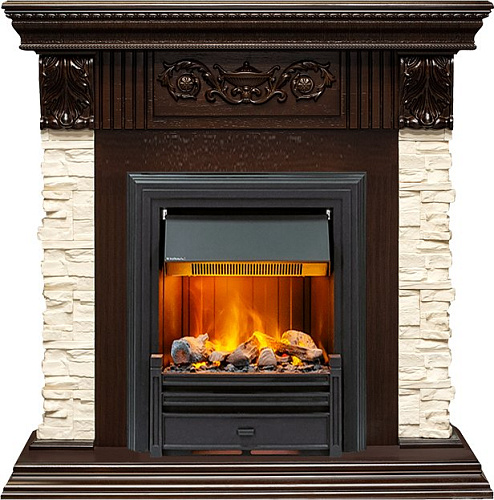 Dimplex Luxemburg очаг Brookline Black сланец/темный дуб (каменный)_0 Dimplex Luxemburg очаг Brookline Black сланец/темный дуб (каменный)_0