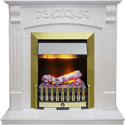 Dimplex Sorrento очаг Danville Antique Brass FB2 белый дуб угловой_0 Dimplex Sorrento очаг Danville Antique Brass FB2 белый дуб угловой_0