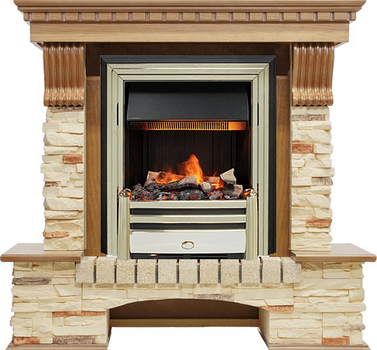 Dimplex Pierre Luxe очаг Cavendish дуб/сланец_0 Dimplex Pierre Luxe очаг Cavendish дуб/сланец_0