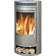 Печь-камин Arktis 6 серая сталь+нержавейка Печь-камин Arktis 6 серая сталь+нержавейка