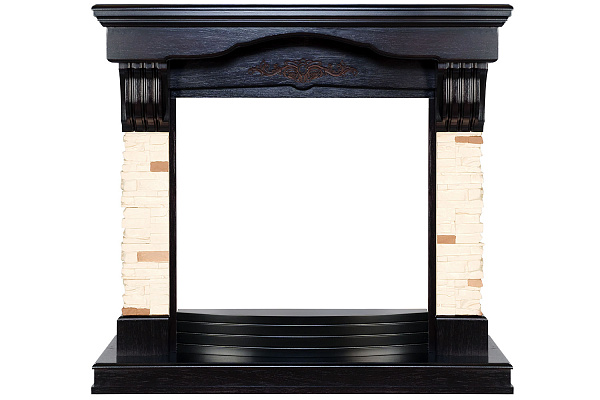 Royal Flame Malta очаг Dioramic 28 LED FX темный дуб_2 Royal Flame Malta очаг Dioramic 28 LED FX темный дуб_2