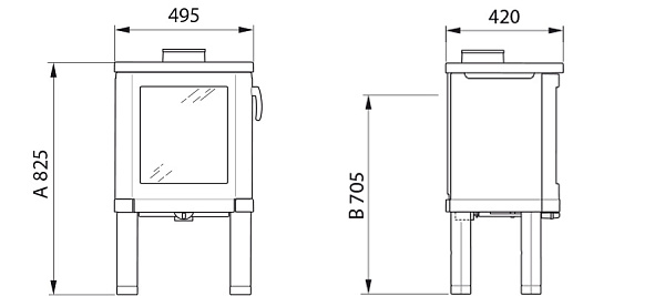 Камины из чугуна Contura 51_2 Камины из чугуна Contura 51_2