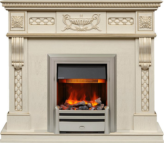 Dimplex Corsica очаг Chesford слоновая кость с патиной_0 Dimplex Corsica очаг Chesford слоновая кость с патиной_0