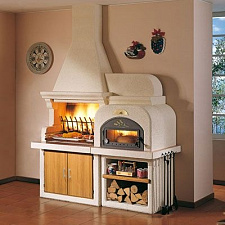 Барбекю Malibu 2: Гриль c духовкой справа (Palazzetti) Барбекю Malibu 2: Гриль c духовкой справа (Palazzetti)