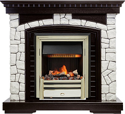 Каминокомплект Dimplex Glasgow очаг Cavendish венге/белый Dimplex Glasgow очаг Cavendish венге/белый