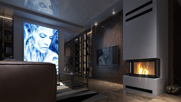 Каминная топка Defro Home Intra SM C_2 Каминная топка Defro Home Intra SM C_2