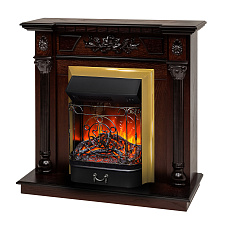 Электрический каминокомплект RealFlame Dacota Corner AO очаг Majestic BR S античный дуб угловой RealFlame Dacota Corner AO очаг Majestic BR S античный дуб угловой