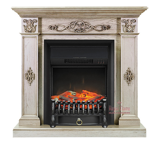 Royal Flame Derby очаг Fobos FX Brass old silver_3 Royal Flame Derby очаг Fobos FX Brass old silver_3