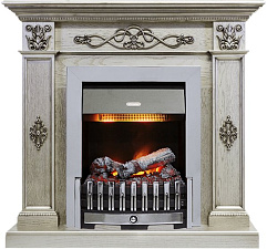 Каминокомплект Dimplex Derby очаг Danville Chrome FB2 Old silver Dimplex Derby очаг Danville Chrome FB2 Old silver