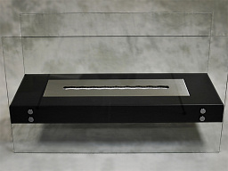 Напольный биокамин BioKer Diplomat Black черный BioKer Diplomat Black черный