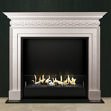 Биокамин в мраморном портале Firezo Arte Firezo Arte