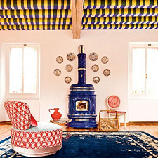 Печь Corsara, blue L7 (Sergio Leoni) Печь Corsara, blue L7 (Sergio Leoni)