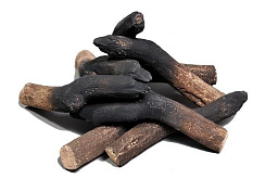 Керамические дрова для биокамина BioKer Веточки обожженные сосна 1шт. BioKer Веточки обожженные сосна 1шт.