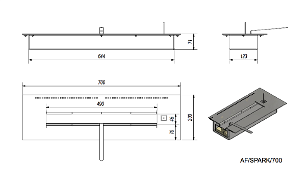 Контейнер Kratki SPARK/700_1 Контейнер Kratki SPARK/700_1