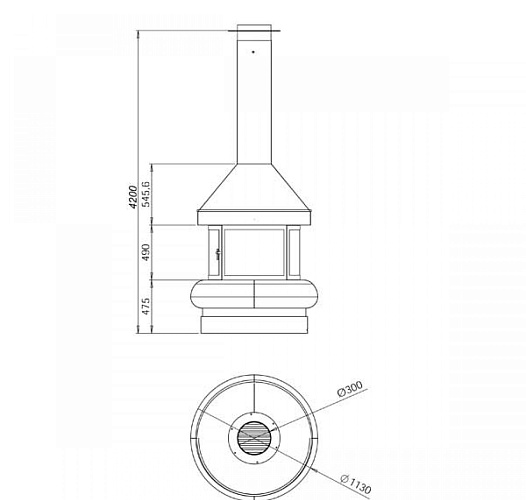 Камин Zeus (Traforart)_1 Камин Zeus (Traforart)_1