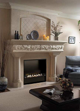 Биокамин в мраморном портале Firezo Felicità Firezo Felicità