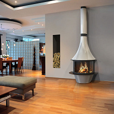 Камин Lorena, пристенный, RAL (Traforart) Камин Lorena, пристенный, RAL (Traforart)