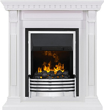 Каминокомплект Dimplex Orlean очаг Flagstaff белый дуб Dimplex Orlean очаг Flagstaff белый дуб