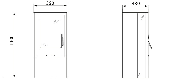 Камины из металла Contura 35L_4 Камины из металла Contura 35L_4