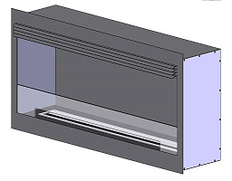 Встраиваемый очаг BioKer/DP design Стандарт 1235x295x635 мм BioKer/DP design Стандарт 1235x295x635 мм
