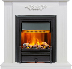 Каминокомплект Dimplex Lumsden очаг Brookline Black белый Dimplex Lumsden очаг Brookline Black белый