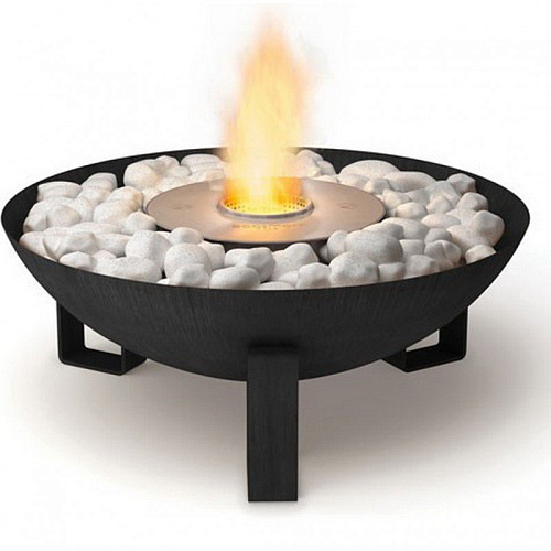 Ecosmart Fire DISH BLACK/CORETEN_0 Ecosmart Fire DISH BLACK/CORETEN_0