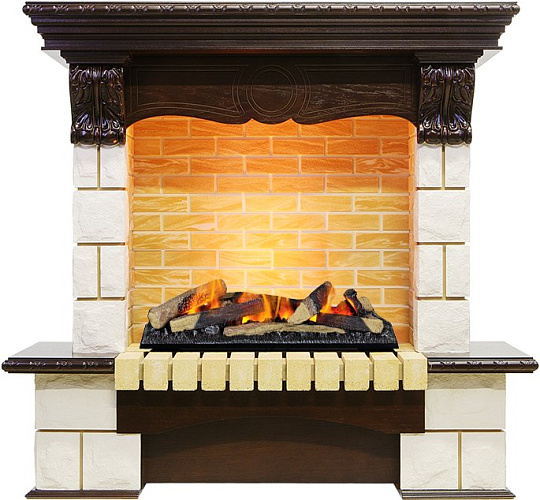 Dimplex Pierre Luxe очаг Cassette 600 LNH-INT (с дровами) слоновая кость/шампань угловой_4 Dimplex Pierre Luxe очаг Cassette 600 LNH-INT (с дровами) слоновая кость/шампань угловой_4