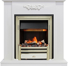 Каминокомплект Dimplex Lumsden очаг Cavendish белый дуб Dimplex Lumsden очаг Cavendish белый дуб