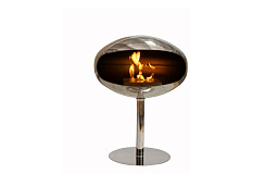 Напольный биокамин Cocoon Fires Terra Pedestal Stainless Steel Cocoon Fires Terra Pedestal Stainless Steel