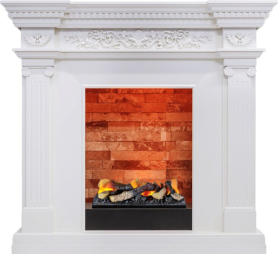 Dimplex Amalfi очаг Cassette 400 LNH-INT (с дровами) белый дуб_0 Dimplex Amalfi очаг Cassette 400 LNH-INT (с дровами) белый дуб_0