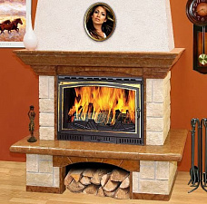 Каминная облицовка Larearte Silvia Rosso Portugallo Каминная облицовка Larearte Silvia Rosso Portugallo