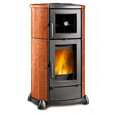 La Nordica-Extraflame cortina forno maiolica cuoio La Nordica-Extraflame cortina forno maiolica cuoio