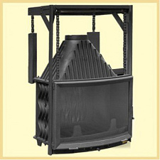 Каминная топка Мета панорама 800п Каминная топка Мета панорама 800п