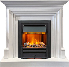 Каминокомплект Dimplex Bradford очаг Brookline Black белый Dimplex Bradford очаг Brookline Black белый