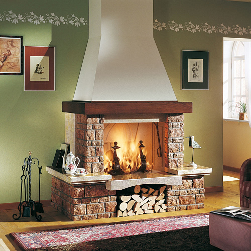 Облицовка Valgardena, пристенная (Palazzetti)_0 Облицовка Valgardena, пристенная (Palazzetti)_0