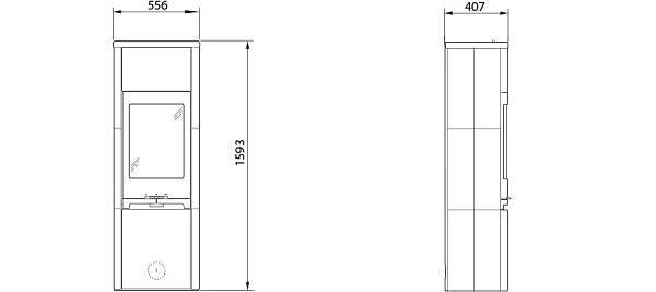 Камины из талькомагнезита Contura 790T_4 Камины из талькомагнезита Contura 790T_4