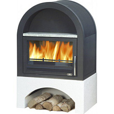 Печь-камин Grunt с теплообменником Печь-камин Grunt с теплообменником