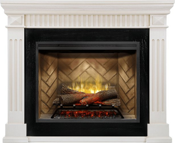 Dimplex America очаг Revillusion RBF30 белый дуб с патиной_1 Dimplex America очаг Revillusion RBF30 белый дуб с патиной_1