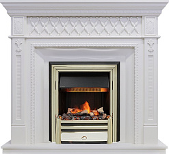 Каминокомплект Dimplex Alexandria очаг Cavendish белый дуб Dimplex Alexandria очаг Cavendish белый дуб