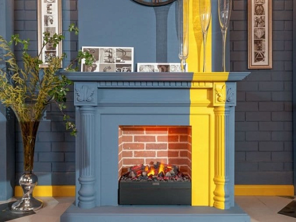 Dimplex Edinburg очаг Juneau орех/кирпич_5 Dimplex Edinburg очаг Juneau орех/кирпич_5