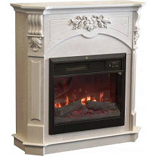 Электрический каминокомплект RealFlame Siciliy 23 WT очаг Optima 23 белый дуб фронтальный RealFlame Siciliy 23 WT очаг Optima 23 белый дуб фронтальный