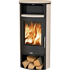 Печь-камин Island 7 мокка крем Печь-камин Island 7 мокка крем