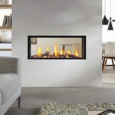 Топка Metro 100XT Tunnel, керамич.дрова, редуктор на натур.газ (Palazzetti) Топка Metro 100XT Tunnel, керамич.дрова, редуктор на натур.газ (Palazzetti)