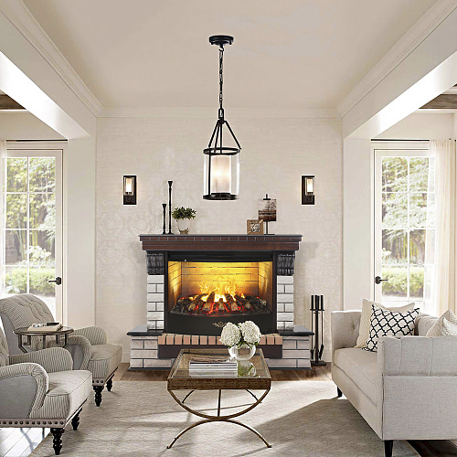 RealFlame Country 33 AO очаг 3D Firestar 33 античный дуб_2 RealFlame Country 33 AO очаг 3D Firestar 33 античный дуб_2