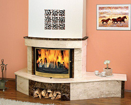 Каминная облицовка Andalusia Dominica (правая или левая полка) Каминная облицовка Andalusia Dominica (правая или левая полка)