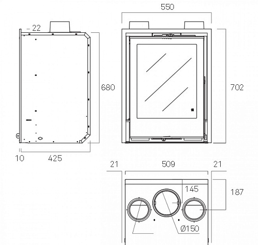 Топка RCr 50 V Classic (Rocal)_1 Топка RCr 50 V Classic (Rocal)_1