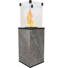 Газовый камин Kratki Patio/Mini/M/G31/37MBAR/Q/N/P/G Naturali Pietra Grey керамогранит ручное управление Kratki Patio/Mini/M/G31/37MBAR/Q/N/P/G Naturali Pietra Grey керамогранит ручное управление