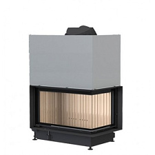 Brunner eck-kamin 45/82/48 right lifting, чугунный дымосборник 45?, монтажная рама 70мм сырая сталь Brunner eck-kamin 45/82/48 right lifting, чугунный дымосборник 45?, монтажная рама 70мм сырая сталь