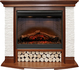 Каминокомплект Dimplex Country очаг Symphony 26 DF2608-INT орех/сланец белый Dimplex Country очаг Symphony 26 DF2608-INT орех/сланец белый